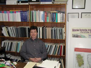 Gerald Kauffman at UDWRA Office Jan 3, 2001